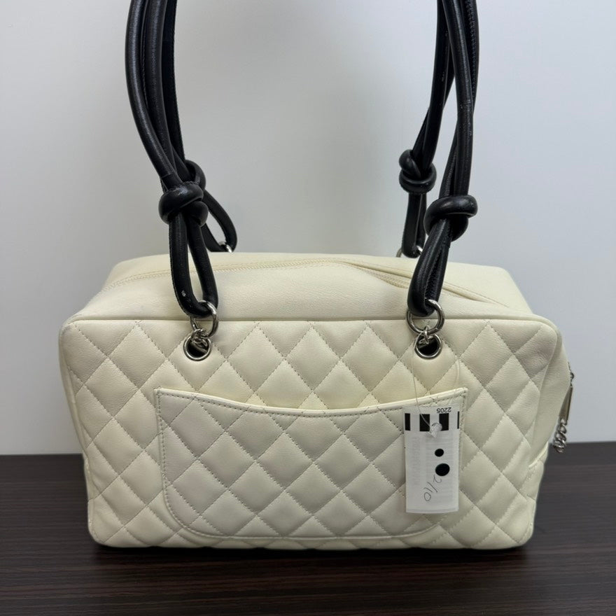 Chanel Cambon Calfskin Shoulder Bag