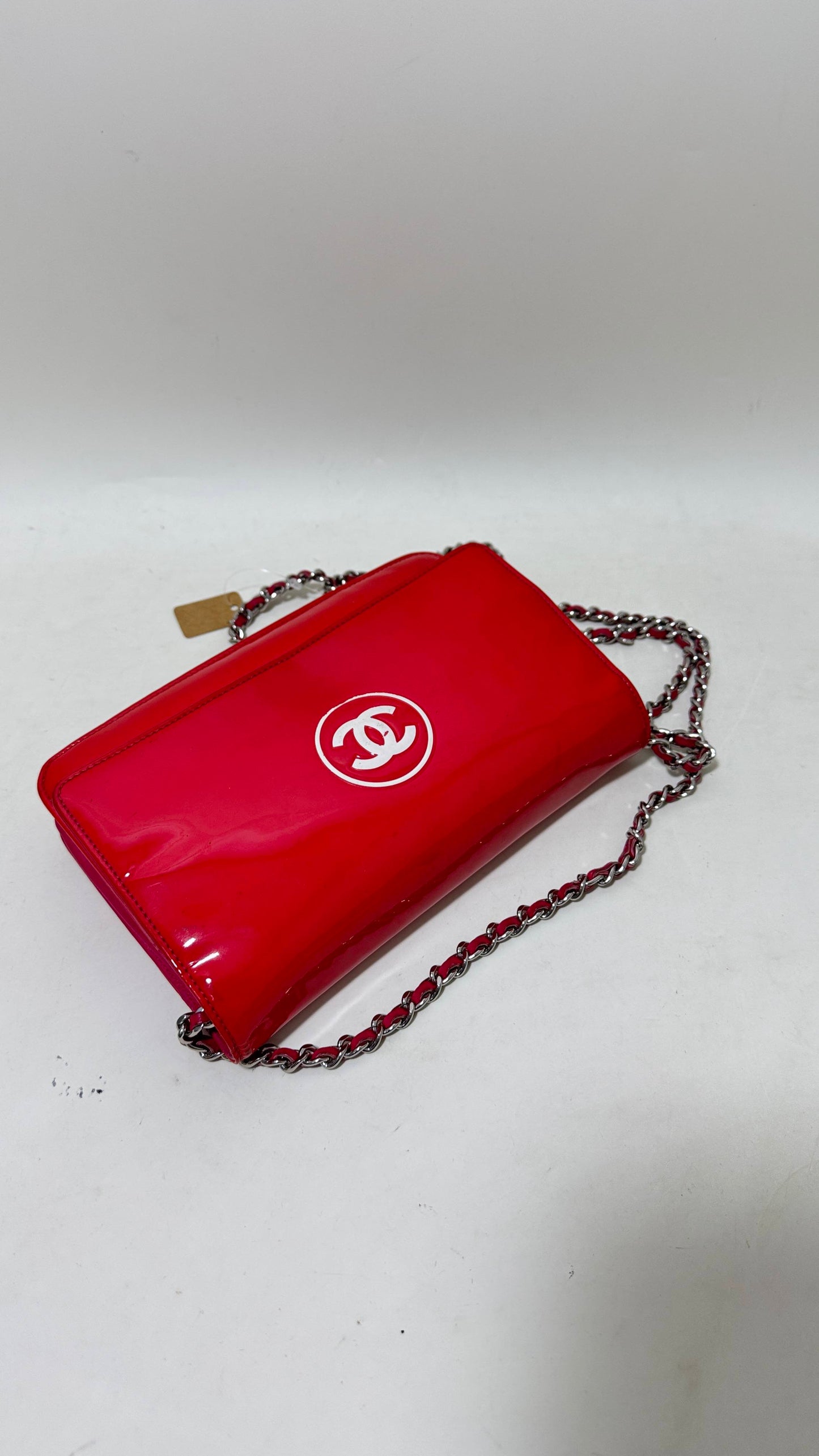 Chanel Preloved Red WOC Crossbody Bag