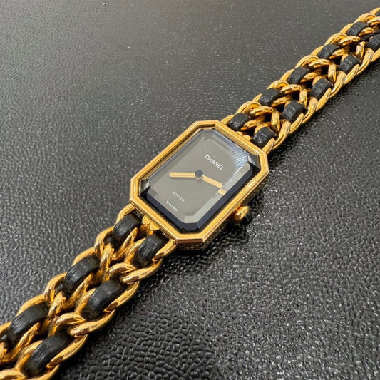 Vintage Chanel Premiere Watch QZ XL cm/.” GT