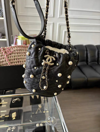 Chanel Luxury Leather Handbag Style 13