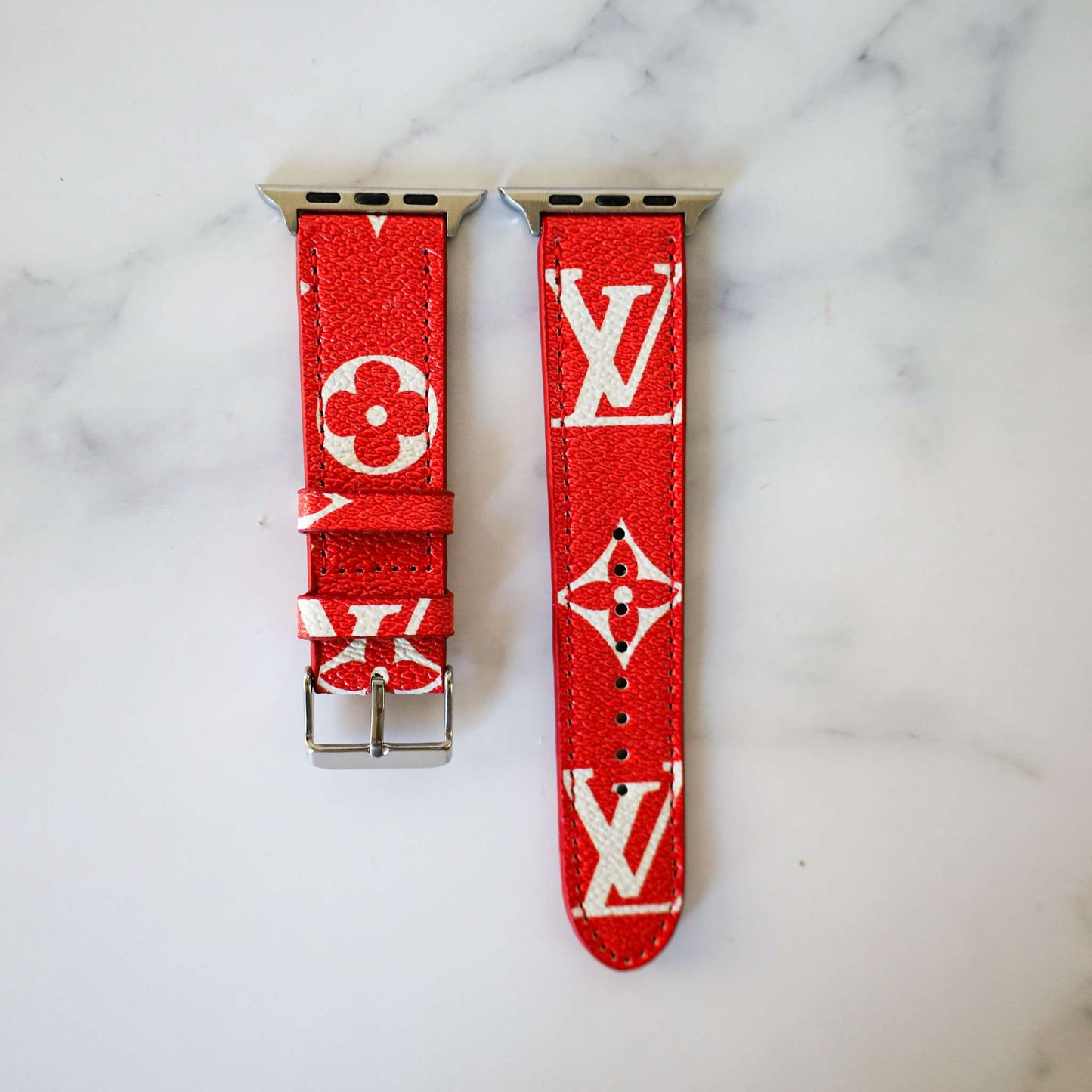 Red Apple Watch Bands Fashion Design