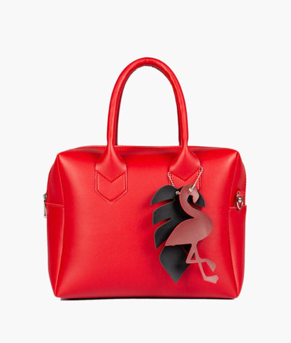 Red mini bowling bag