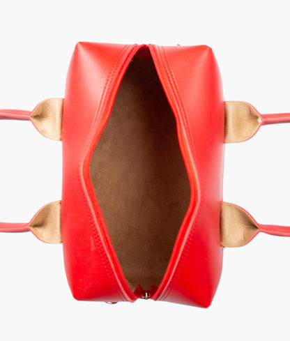 Red mini bowling bag