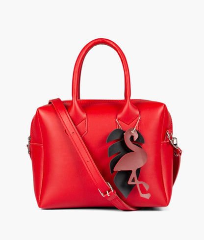 Red mini bowling bag