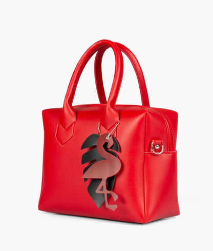 Red mini bowling bag