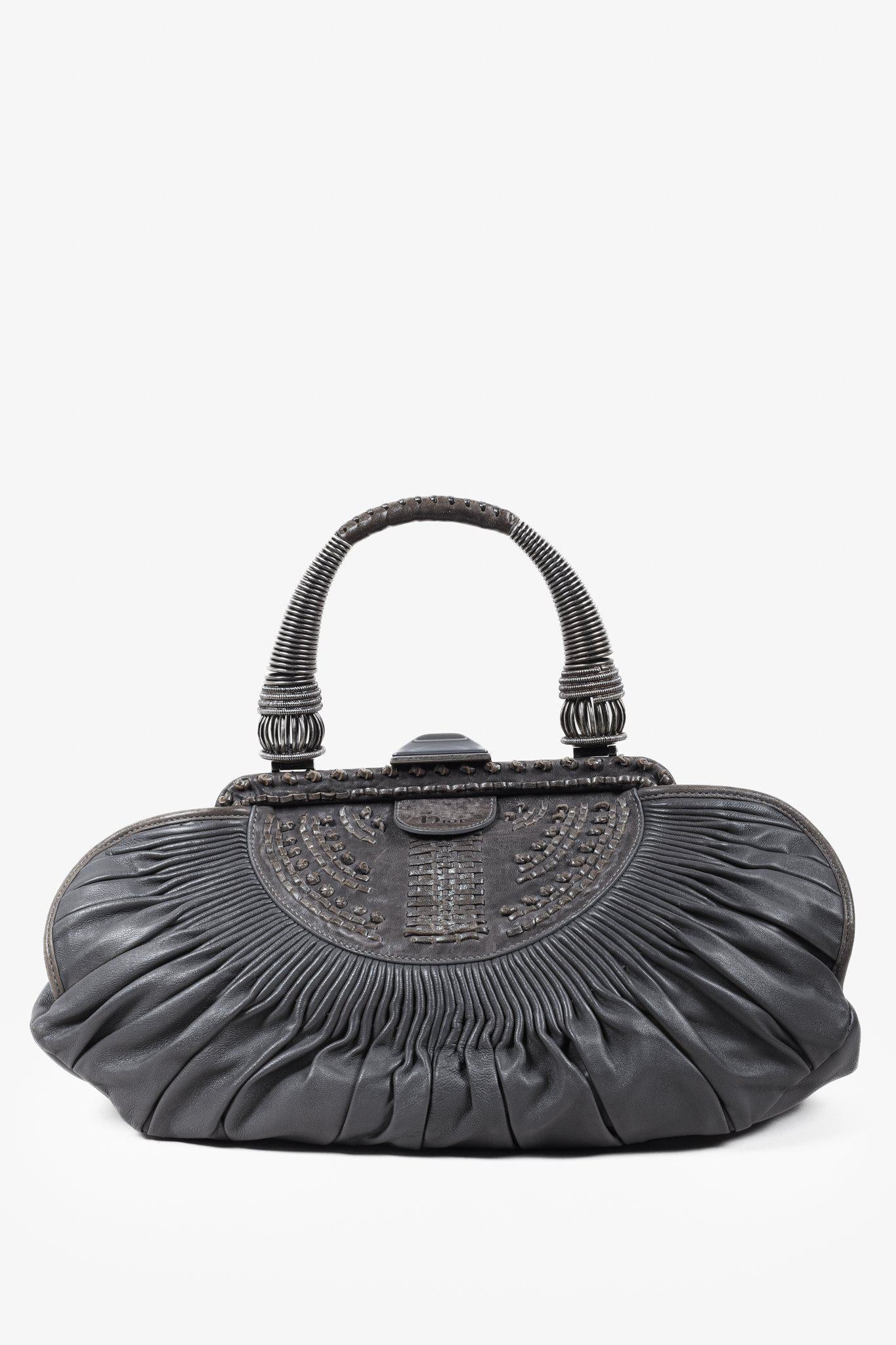 Dior Nylon Lou Leather Mini Shoulder Bag