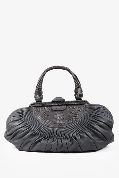 Dior Nylon Lou Leather Mini Shoulder Bag