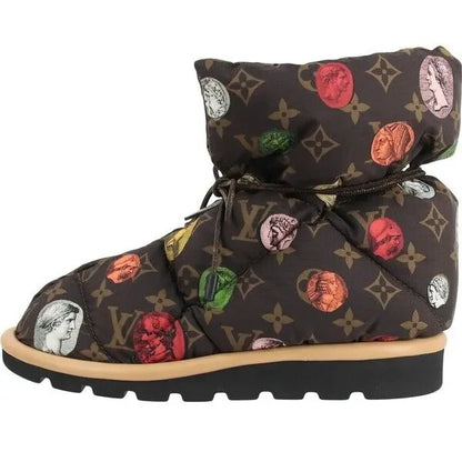 Louis Vuitton Monogram Nylon Snow Boots