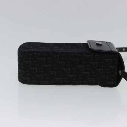 Christian Dior Trotter Pouch Diorissimo Canvas Black Canvas Clutche & Pouche Bag ()