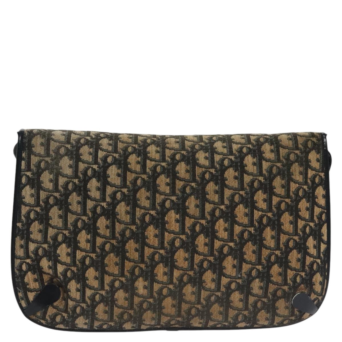 Christian Dior Trotter Shoulder Bag Canvas Navy Canvas Shoulder Bag Bag Canvas