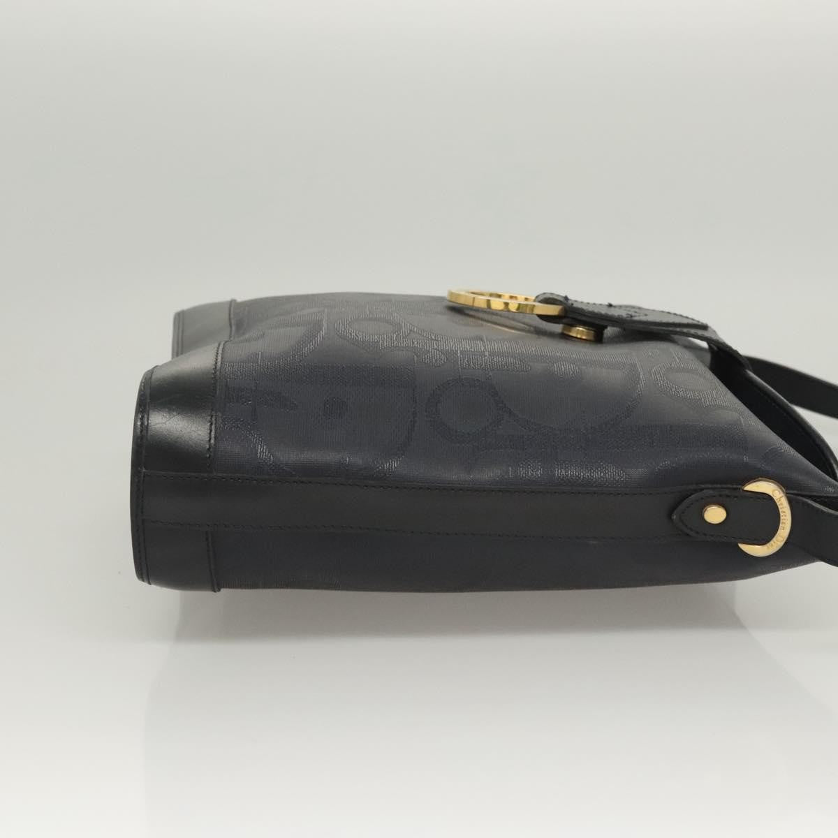 Christian Dior Trotter Shoulder Bag Canvas Navy Canvas Shoulder Bag Bag Style 2