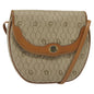 Christian Dior Honeycomb Shoulder Bag Canvas Beige Canvas Bag Canvas
