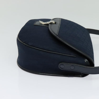 Christian Dior Trotter Shoulder Bag Canvas Navy Canvas Shoulder Bag Bag