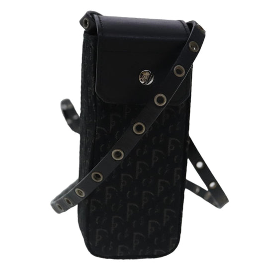Christian Dior Trotter Pouch Diorissimo Canvas Black Canvas Clutche & Pouche Bag ()