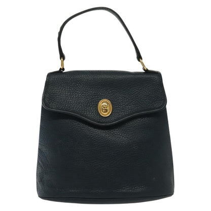 Christian Dior Handbag Leather Navy Leather Handbag