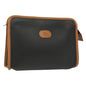 Christian Dior Homme Zip Around Pouch Leather Black Pvc Clutche Pouche Bag