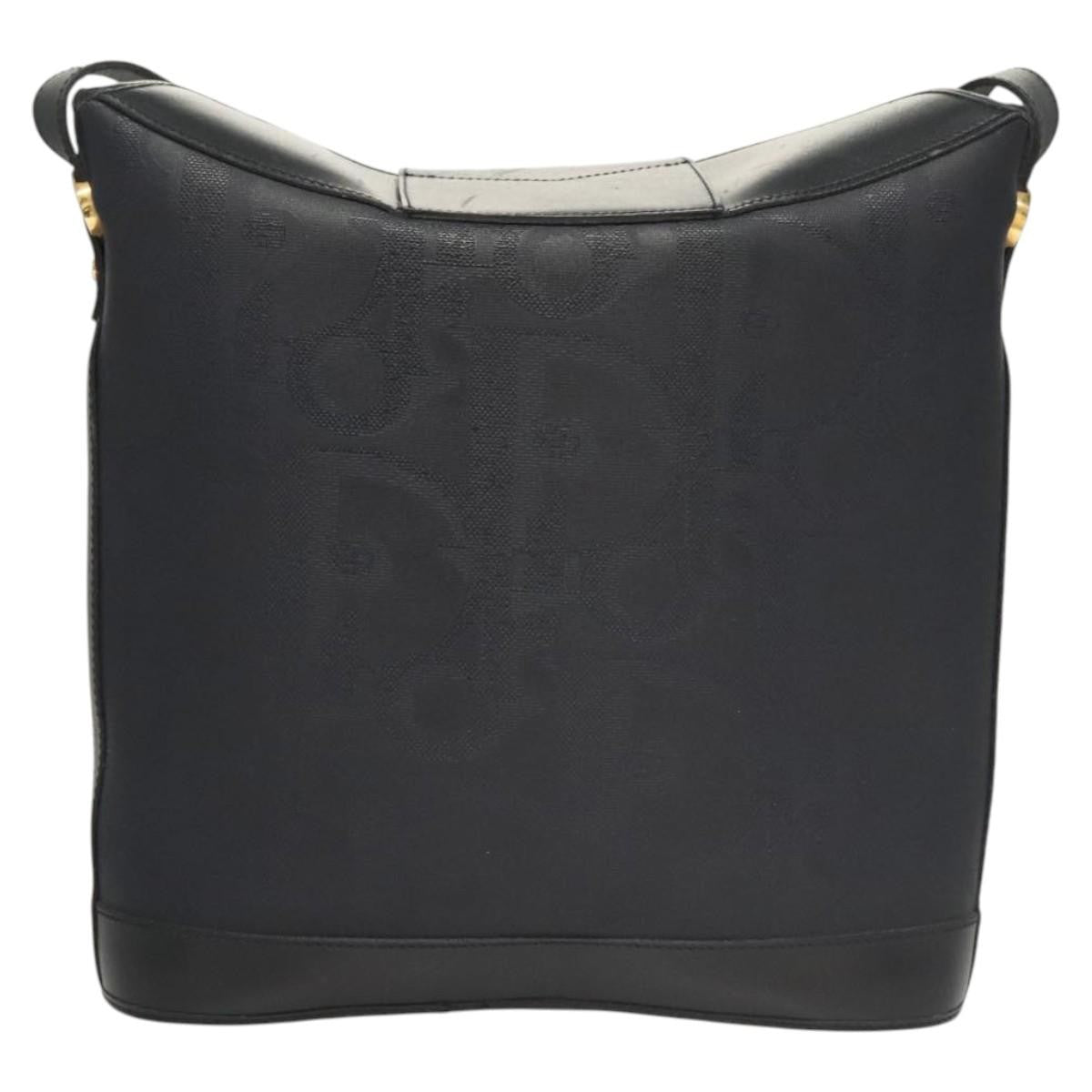 Christian Dior Trotter Shoulder Bag Canvas Navy Canvas Shoulder Bag Bag Style 2