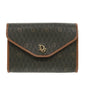 Christian Dior Honeycomb Chain Canvas Khaki Canvas Shoulder Bag Bag