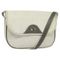 Christian Dior Honeycomb Flap Crossbody Bag Coated Canvas White Canvas Bag