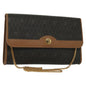 Christian Dior Honeycomb Chain Canvas Black Canvas Bag ()