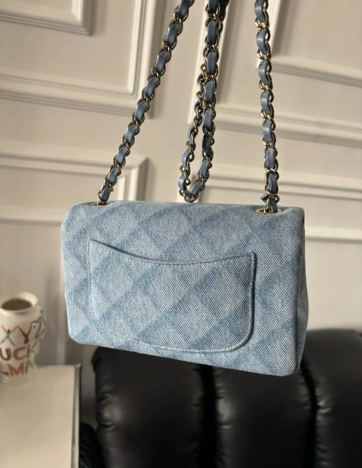 Chanel Chanel 22 Leather Shoulder Bag Style 3