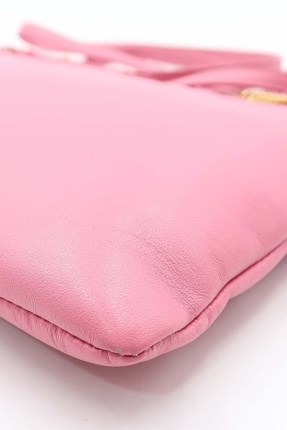 Teen Monogram Crossbody Bag Pink