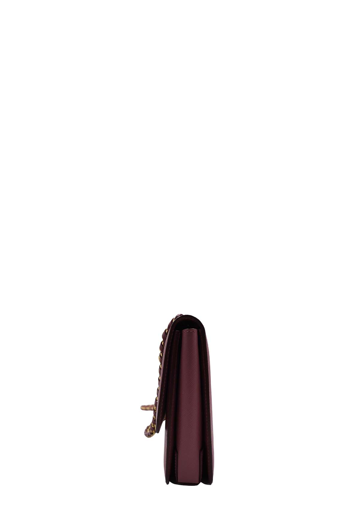 Medium Ginny Vara Ribbon Saffiano Leather Crossbody Bag Pink