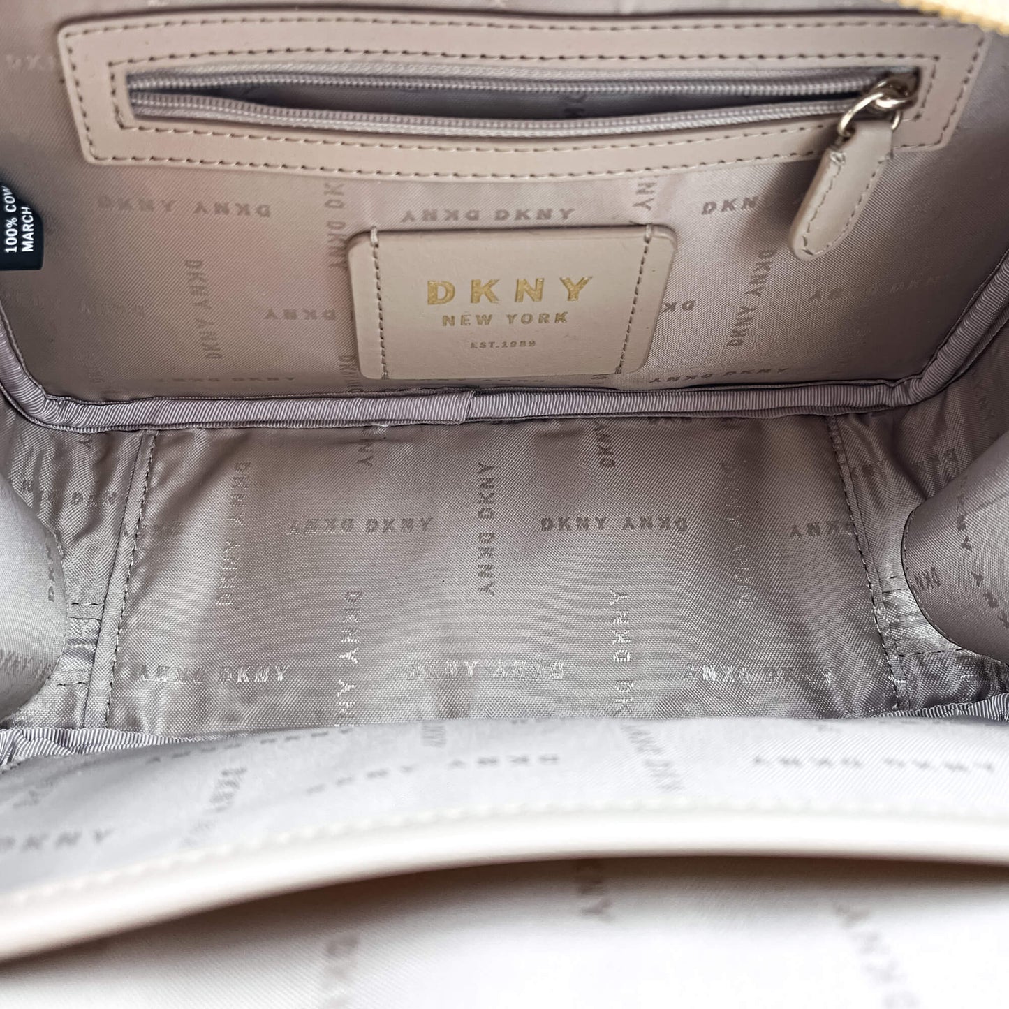 Leonti Crossbody Bag Leather Beige