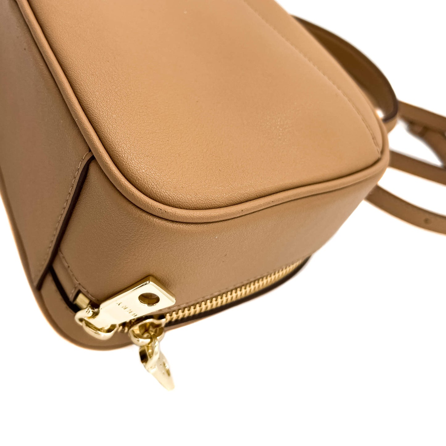 Leonti Crossbody Bag Leather Beige
