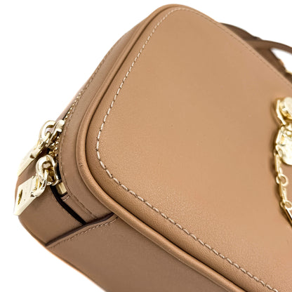 Leonti Crossbody Bag Leather Beige