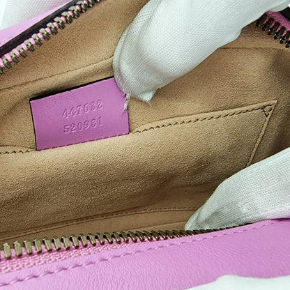 GG Pink Marmont Crossbody Bag Matelassé Leather