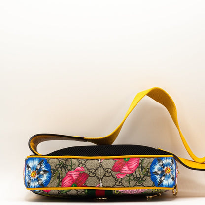 Ophidia GG Flora Crossbody Belt
