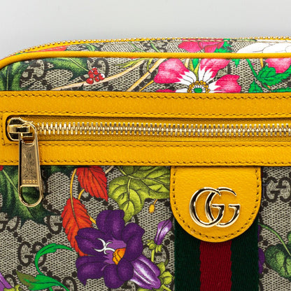 Ophidia GG Flora Crossbody Belt