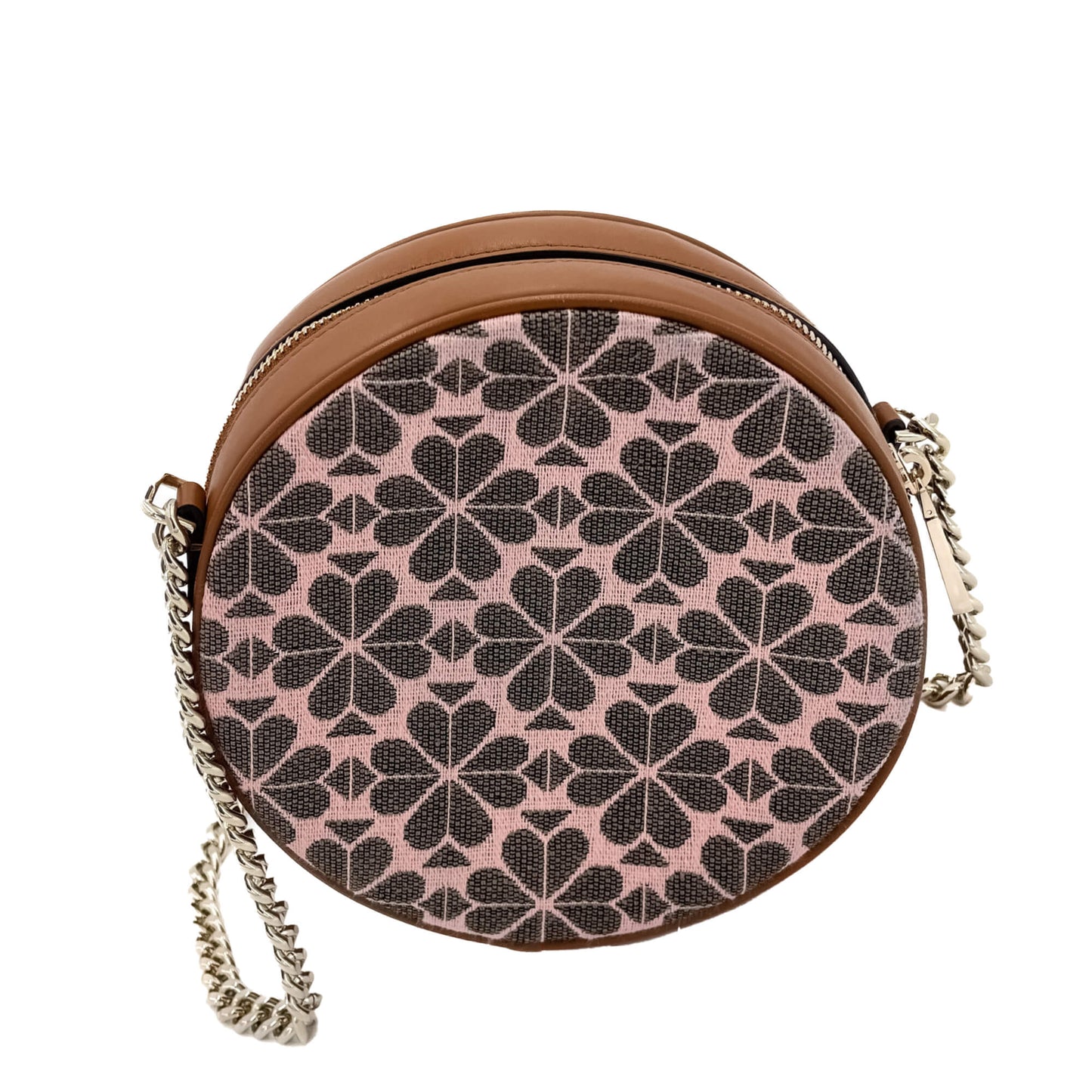 Flower Jacquard Crossbody Bag
