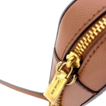 Jet Set Crossbody Brown Leather