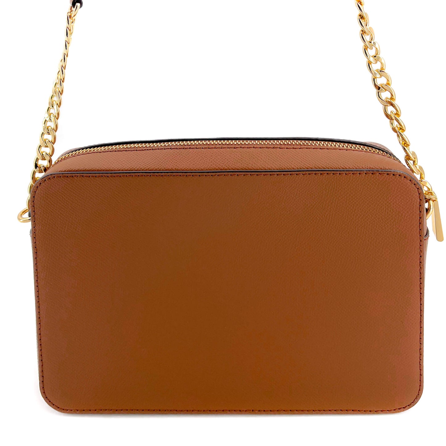Jet Set Crossbody Brown Leather