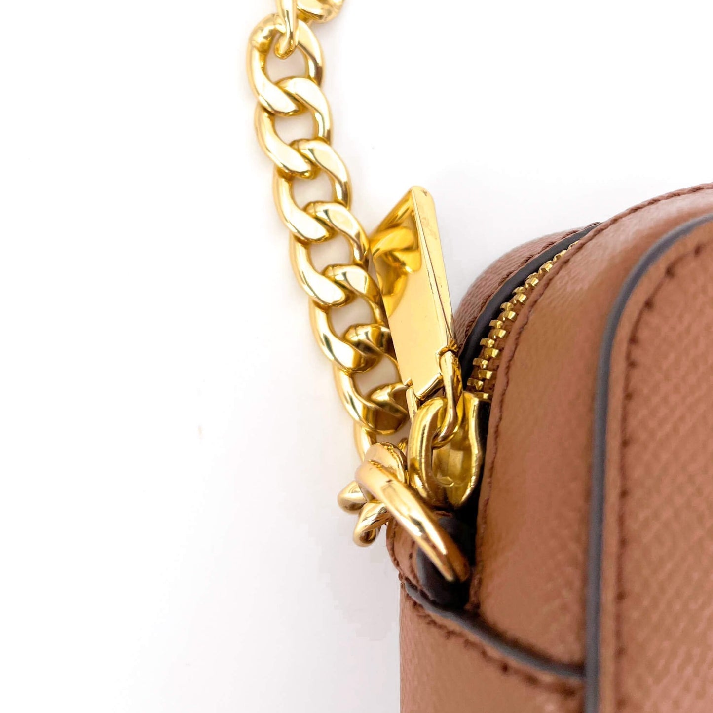 Jet Set Crossbody Brown Leather