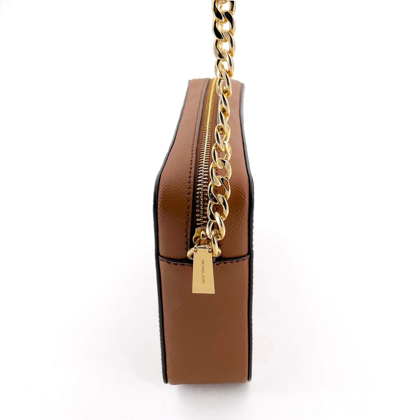 Jet Set Crossbody Brown Leather