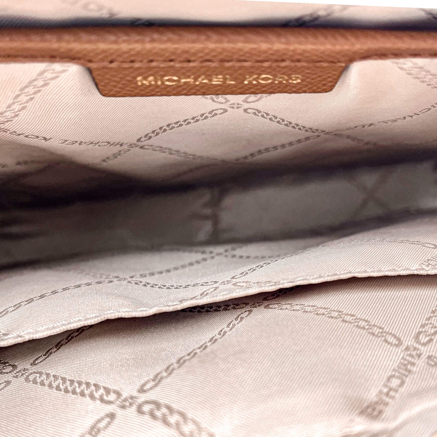 Jet Set Crossbody Brown Leather