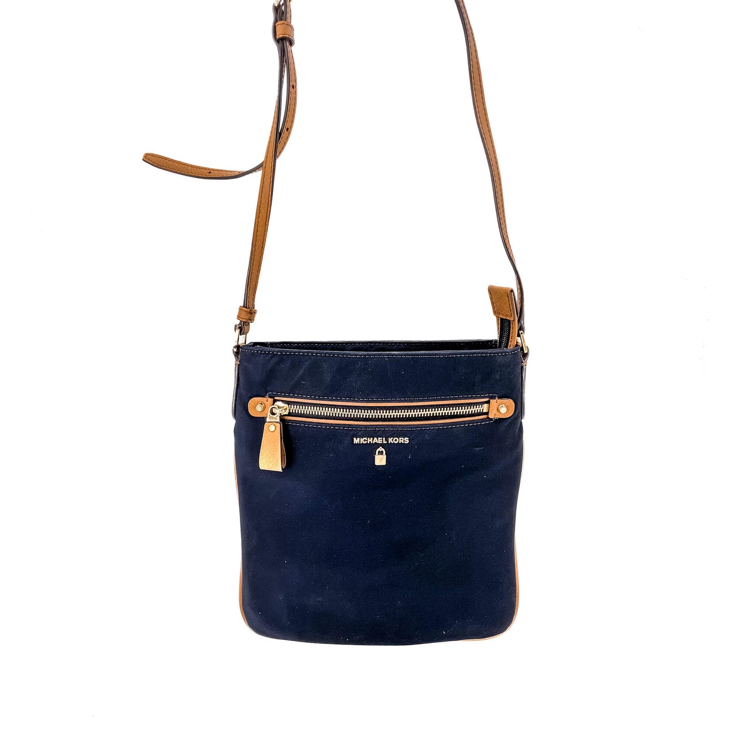 Kelsey Nylon Blue Navy Crossbody Bag