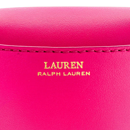 Addie Crossbody Pink Leather