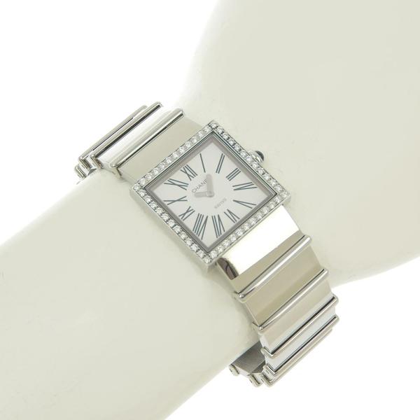Chanel Quartz Mademoiselle Factory Diamond Wrist Watch Metal Quartz H0830 in Excellent condition
