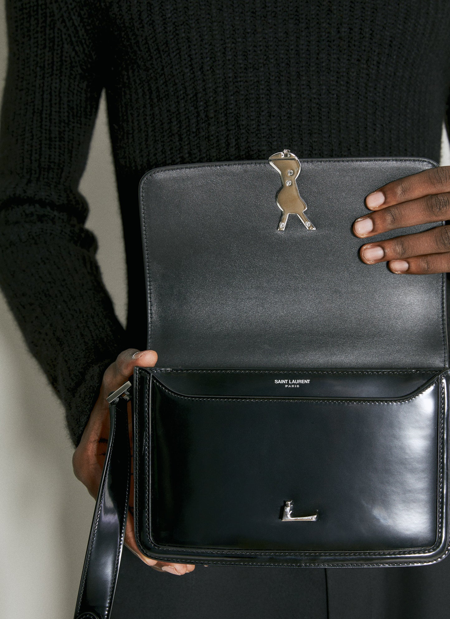 Saint Laurent Men Solferino Medium Crossbody Bag
