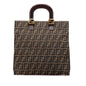 Fendi Tote Leather Red Tote Bag Style 17