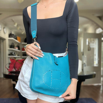 Taurillon Clemence Evelyne III PM Crossbody