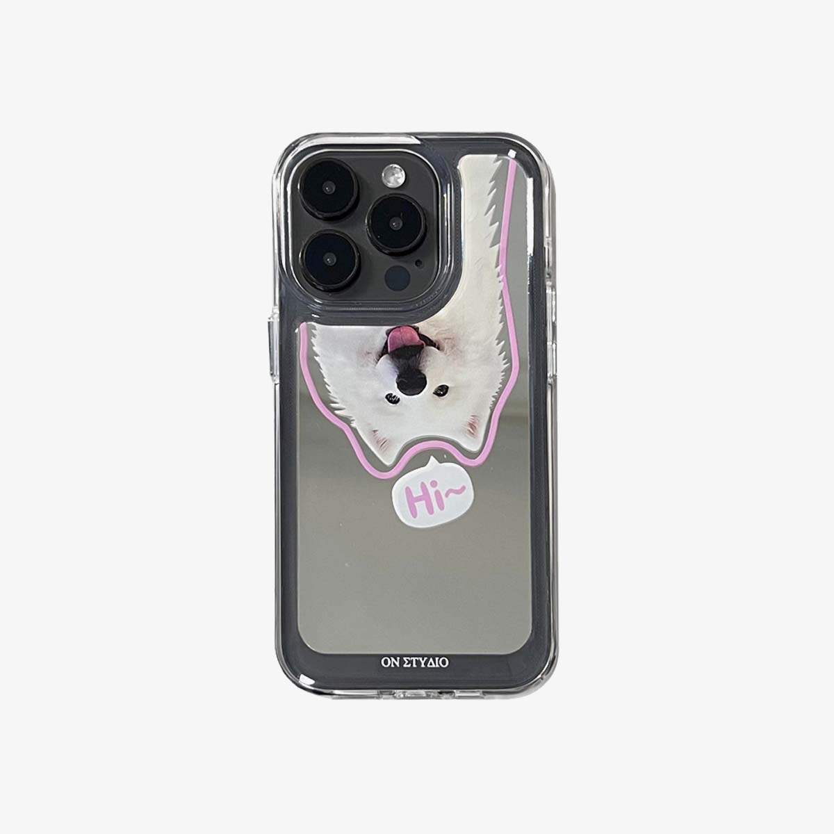 Mirror iPhone Case | Couple Cats & Dogs Hi