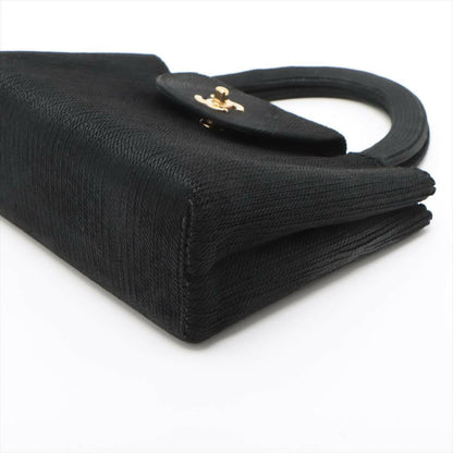 Chanel Black Caviar Rope-Embellished Tote Bag