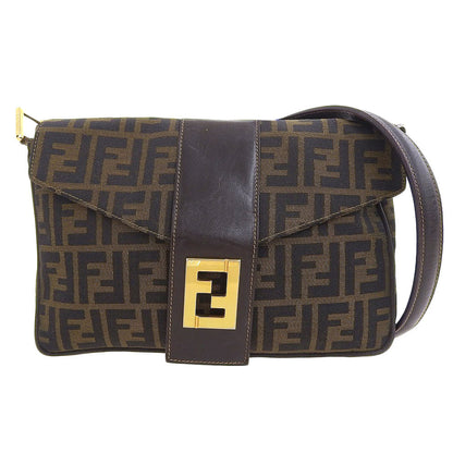 Fendi Leather Red Shoulder Bag Style 20