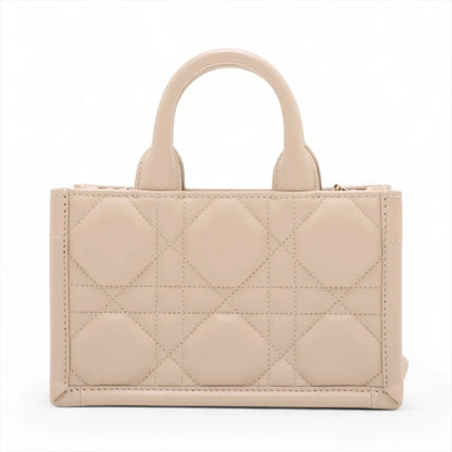 Dior Book Tote Cannage Beige Tote Bag Cannage