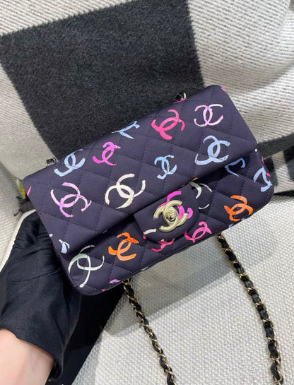 Chanel Luxury Leather Shoulder Bag Style 7